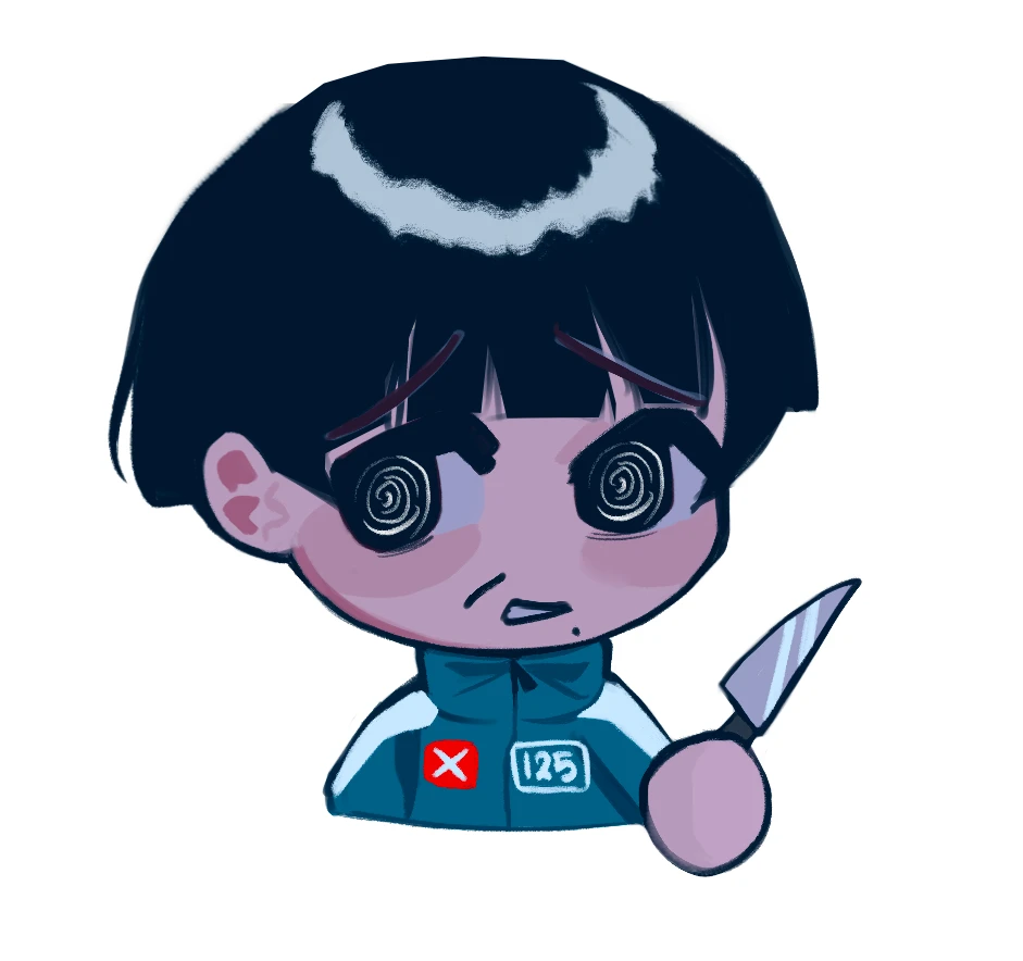 Minsu knife sticker