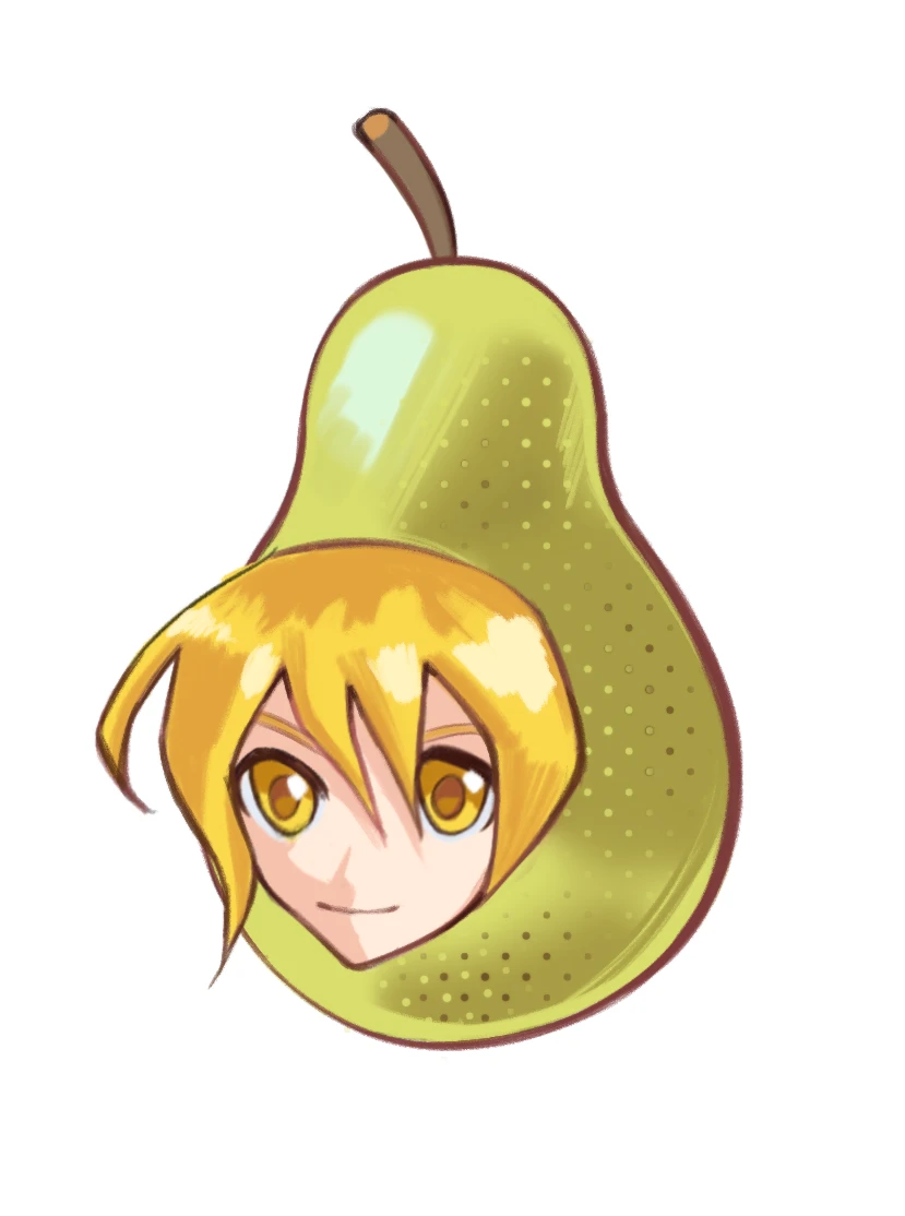NERU PEAR STICKER