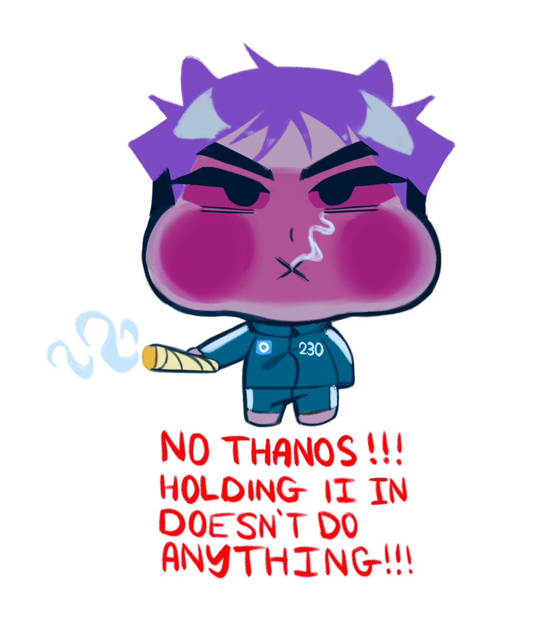 THANOS STICKER
