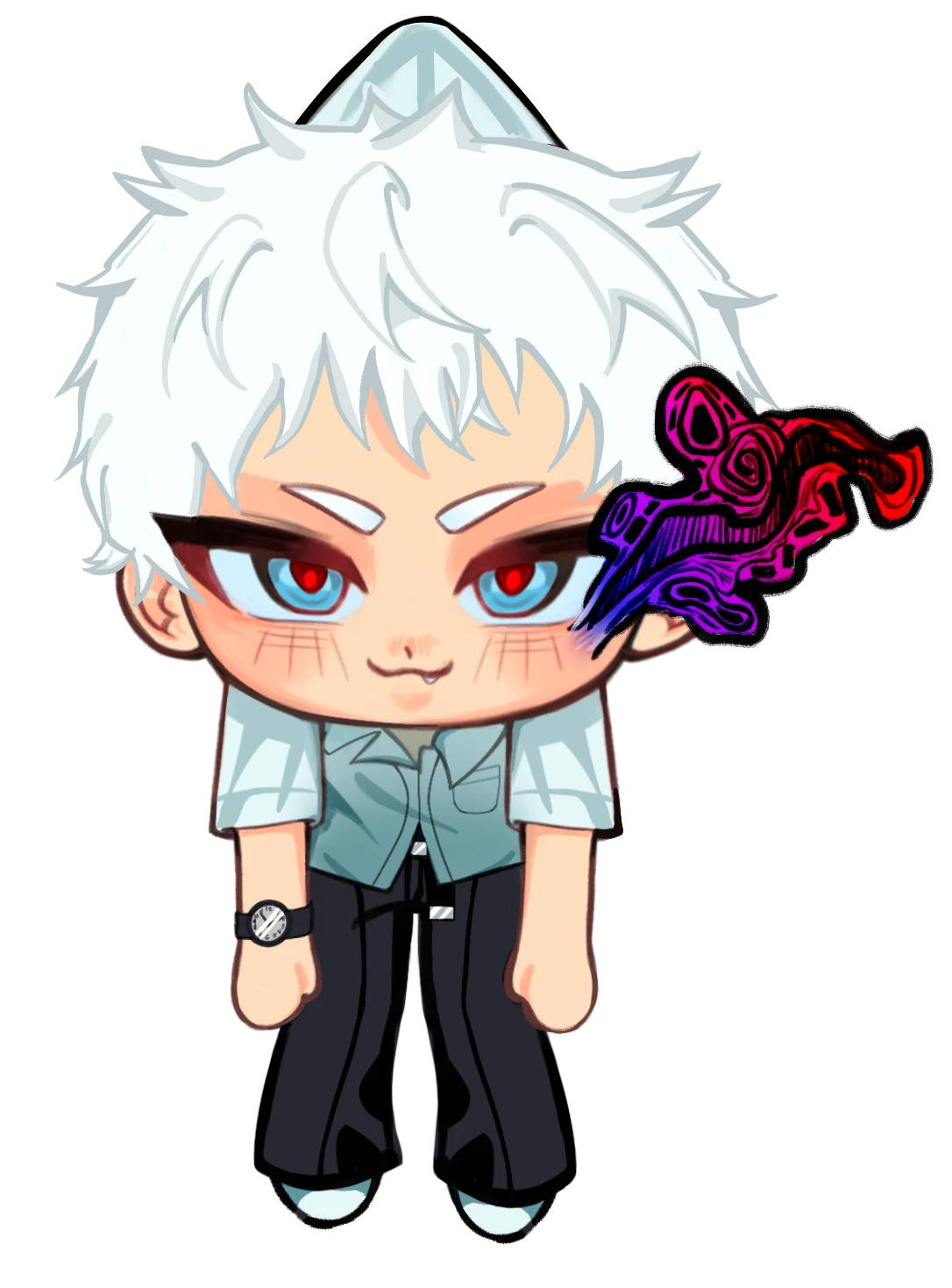 HIKARU DIECUT KEYCHAIN