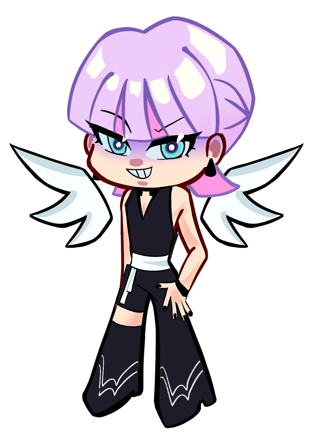 POLYURETHANE DIECUT KEYCHAIN