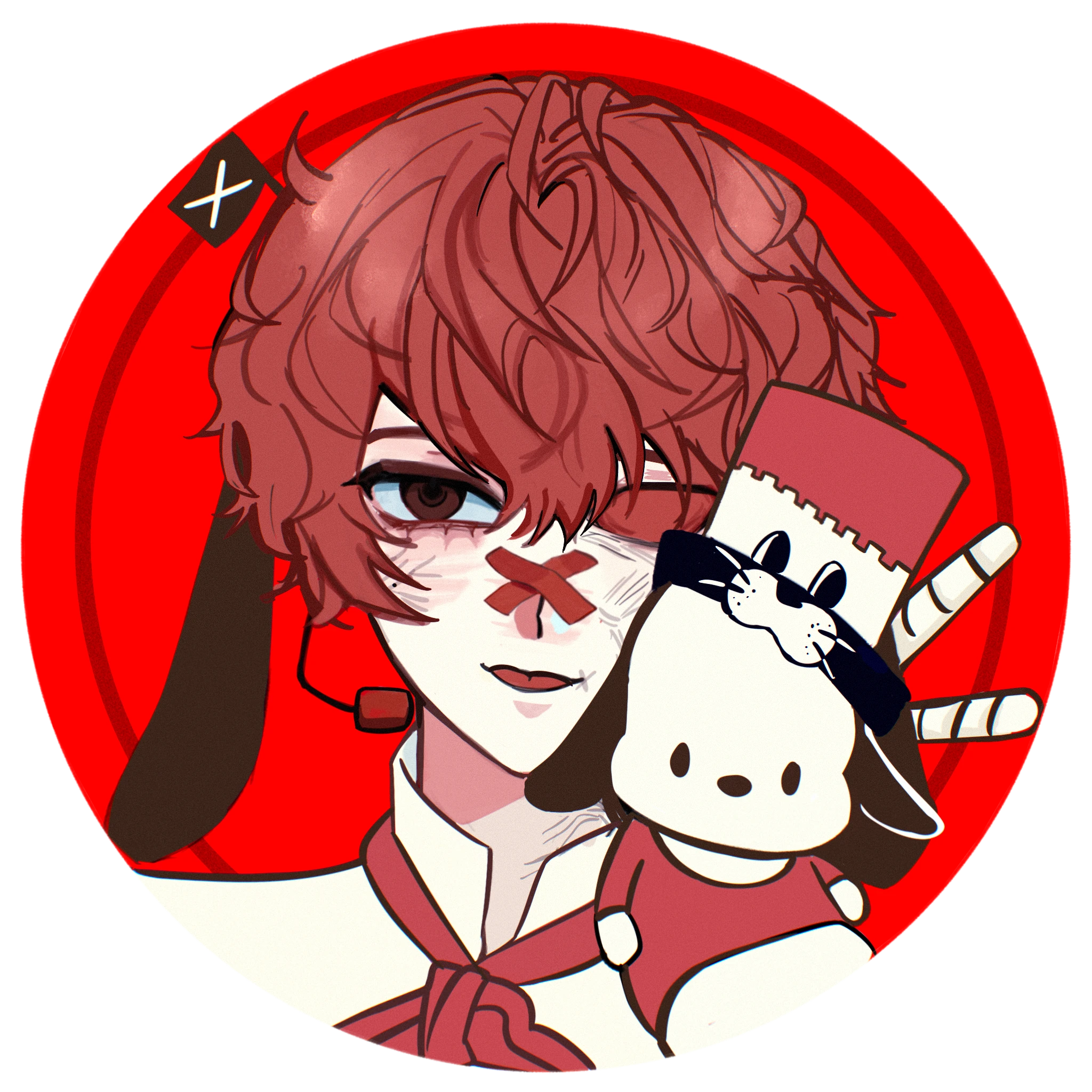 FUKASE BADGE PIN