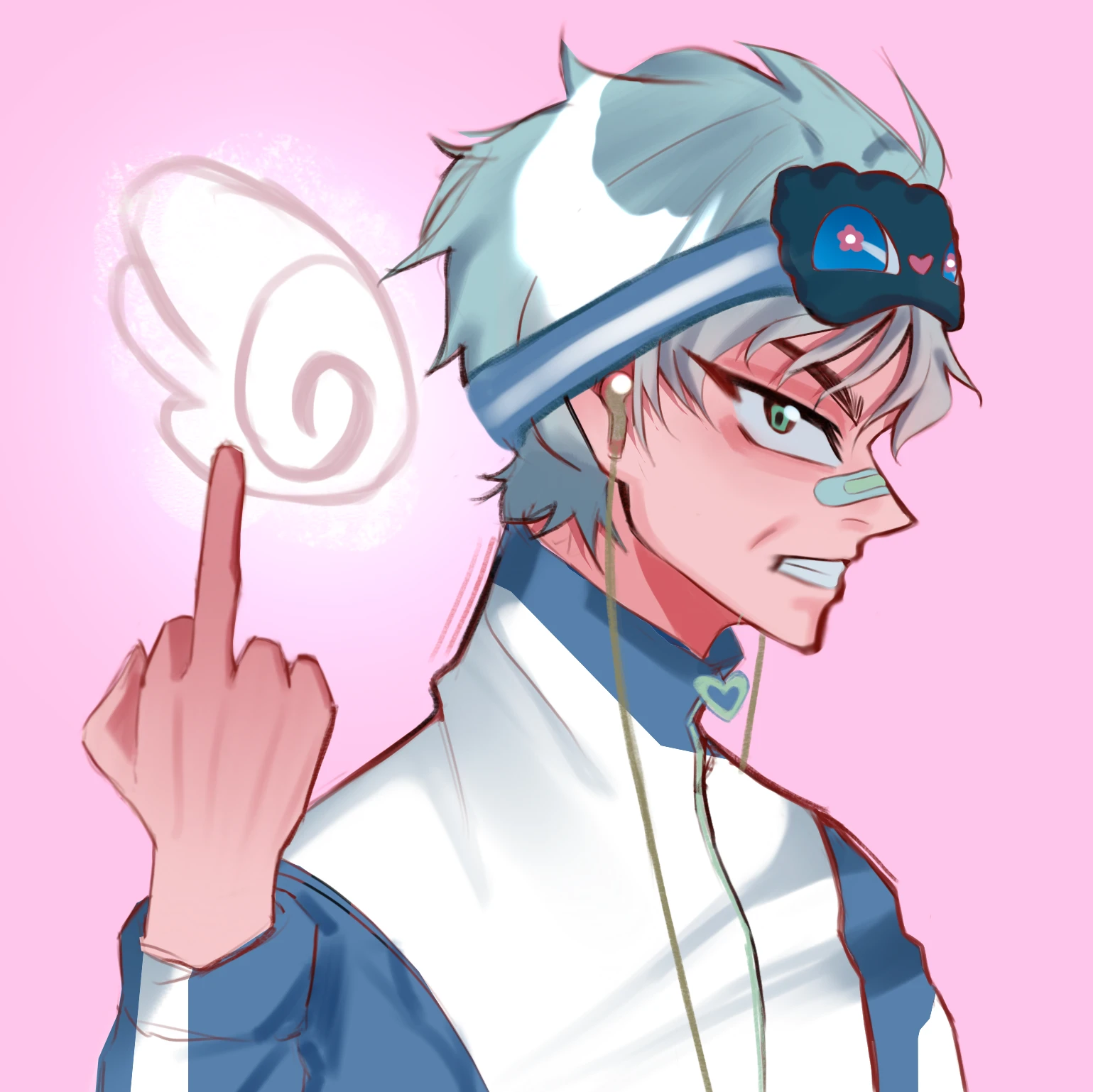 TILL SQUARE CUT KEYCHAIN